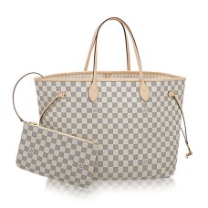 Louis Vuitton N41360 Neverfull GM Kabelka přes rameno Damier Azur Canvas