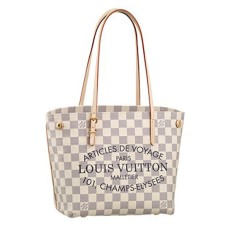 Louis Vuitton N41376 Cabas PM taška přes rameno Damier Azur Canvas