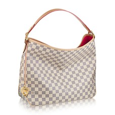 Louis Vuitton N41448 Nádherná MM Hobo Taška Damier Azure Canvas