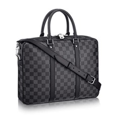 Louis Vuitton N41478 Porte-Documents Voyage PM Aktovka Damier Graphite Canvas