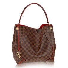 Louis Vuitton N41555 Caissa Hobo taška Damier Ebene Canvas