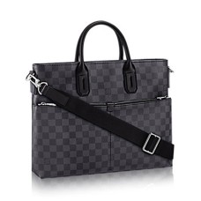 Louis Vuitton N41564 7 Days A Week Aktovka Damier Grafitové plátno