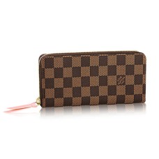 Peněženka Louis Vuitton N41626 Clemence Damier Ebene Canvas