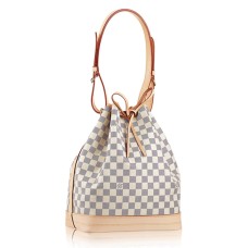 Louis Vuitton N42222 Noe taška přes rameno Damier Azur Canvas