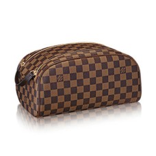 Louis Vuitton N47527 Kozmetická taška velikosti King Damier Ebene Canvas