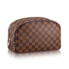 Louis Vuitton N47624 Toaletní taška 25 Damier Ebene Canvas