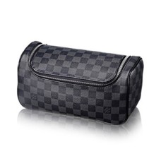 Louis Vuitton N47625 toaletní taštička Damier grafitové plátno