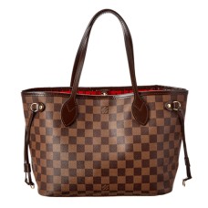 Louis Vuitton N51109 Neverfull PM taška přes rameno Damier Ebene Canvas