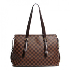 Louis Vuitton N51119 Chelsea taška přes rameno Damier Ebene Canvas