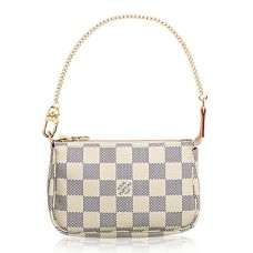 Louis Vuitton N58010 Mini Pochette příslušenství Damier Azur Canvas
