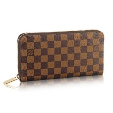 Louis Vuitton N60003 Zippy organizér Damier Ebene Canvas