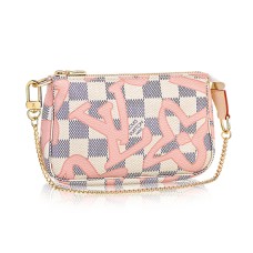 Louis Vuitton N60051 Mini Pochette příslušenství Damier Azur Canvas