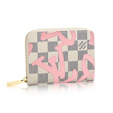 Louis Vuitton N60098 Zippy peněženka na mince Damier Azur Canvas