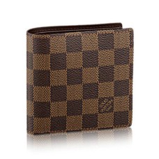 Louis Vuitton N61675 Marco peněženka Damier Ebene Canvas