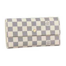 Mezinárodní peněženka Louis Vuitton N61732 Porte Tresor Damier Azur Canvas