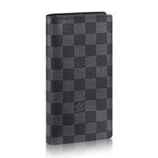 Peněženka Louis Vuitton N62227 Brazza Peněženka Damier Graphite Canvas