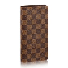 Peněženka Louis Vuitton N62228 Brazza Damier Ebene Canvas