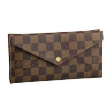 Louis Vuitton N63097 Dlouhá peněženka Origami Damier Ebene Canvas