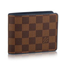 Vícenásobná peněženka Louis Vuitton N63167 Damier Ebene Canvas