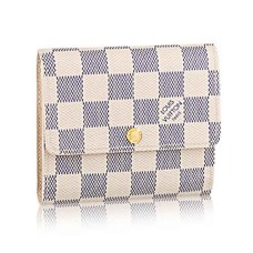 Peněženka Louis Vuitton N63241 Anais Peněženka Damier Azur Canvas