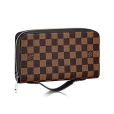 Louis Vuitton N63284 Zippy XL peněženka Damier Ebene Canvas