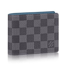 Louis Vuitton N63294 vícenásobná peněženka Damier Graphite Canvas