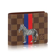 Vícenásobná peněženka Louis Vuitton N63343 Damier Ebene Canvas