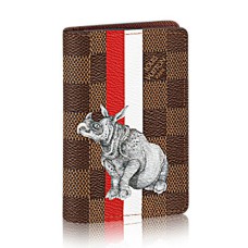 Louis Vuitton N63349 kapesní organizér Damier Ebene Canvas